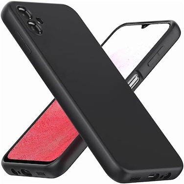 Samsung Galaxy A05 Case, Thin TPU Cover with Camera Protection Anti-Scratch Slim Soft TPU Silicone Matte Shockproof Bumper Phone Case for Samsung Galaxy A05 Black