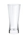 6 Piece Metropolitan Beer Glass Set, 400ml Capacity - Clear