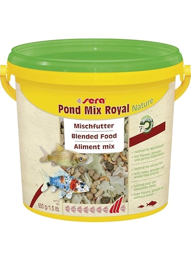 Sera Pond Mix Royal - 600 grams, Fish Food