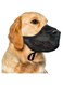 Dog Muzzle for Large Medium Small Dogs,Breathable Air Mesh Muzzle for Dog to Prevent Biting Chewing Licking Eating,Dog Muzzle with Front Opening Design for Drinking Panting,with Adjustable Strap (L)
