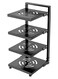Adjustable 4-Tier Pot and Pan Organizer Rack