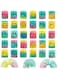 Fun-Here 30 Pack Spring Rainbow Magic Fidget Stress Coil Mini Springs Bulk Toys For Party Favor Carnival Prize Birthday Goodie Bag Stuffers For Kids Boys Girls