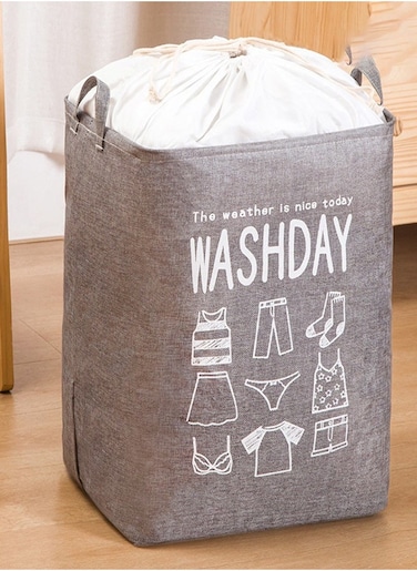Foldable Cotton And Linen Storage Bag For Clothes