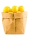 Restaurantware RWA0358K Washable Paper Bags, Reusable Paper Bag, Durable, Long Lasting - Kraft - 6.3 x 9.8 Inches - Duralux - 1ct Box