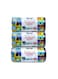 Pack of 3 - Garbage Bags Compact Roll Black, 30 Gallon, Medium (Kitchen Bin), 60x90cm - 20 Bags x 3 black