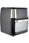 12L Air Fryer Oven, 1800W, Digital, with Rotisserie, Dehydrator, 10 Presets, 4 Accessories