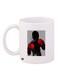 Boxer Printed Coffee Mug White/Grey/Red 11ounce