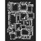 Stamperia Mixed Media Stencil Steampunk (KSAT03)