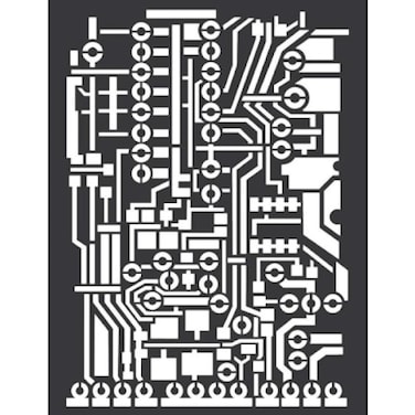 STAMPERIA UNIVERSAL REUSABLE TEMPLATE KSAT07