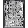 STAMPERIA UNIVERSAL REUSABLE TEMPLATE KSAT07