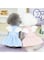 NeoStyle Dog Dresses,Puppy Pet Princess Bowknot Dress with angel wings,Fashion Pet Dog Clothes,Cute Doggie Outfits Clothes for Small Dogs Girls Floral Puppy (M, Pink Wings)