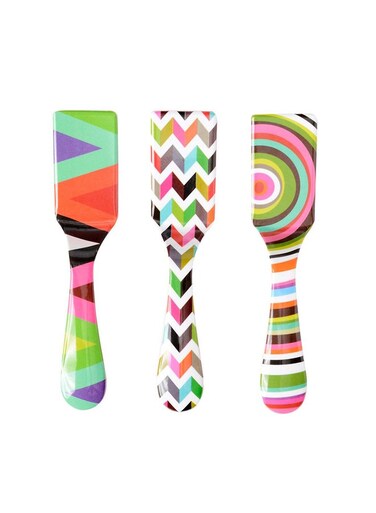 Bull 3-Piece Easy Grip Spatula Multicolour