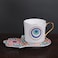 Coffee Cup and Saucer suit Nordic Creative Household Tableware Ceramic Water Cup Afternoon Tea Cup Tea Set Gift