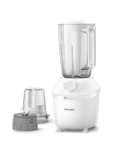 Philips 3000 Series Blender, 450W, 1.9 L, Plastic, White, Hr2041/10