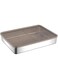 melala Bacon Cheese Container for Refrigerator, 304 Stainless Steel Airtight Deli Meat Storage Containers for Fridge Dishwasher Safe Kitchen Food Storage Containers with Lids (10.63 x 7.99 x 1.8inch)