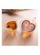 180ML Heart Shaped Double Wall Glass Coffee Mugs Or Tea Cup Clear