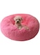 BODISEINT Modern Soft Plush Round Pet Bed for Cats or Small Dogs, Mini Medium Sized Dog Cat Bed Self Warming Autumn Winter Indoor Snooze Sleeping Cozy Kitty Teddy Kennel (S(19.7&rdquo;Dx7.9 H, Hot Pink)