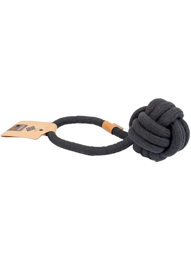 D&amp;D Home Harper Dog Toy - BLACK/LARGE