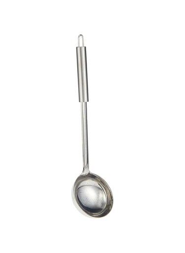 Raj Stainless Steel Pipe Handle Laddle 14Inch, RSPH0L, Deep Ladle Soup , Milk Ladle , Curry Ladle