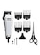 WAHL 10-Piece Pro Cut Hair Clipper Set White/Black