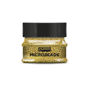GLASS MICROBEADS ROSE GOLD 40g