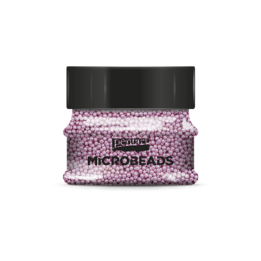 GLASS MICROBEADS PINK 40g