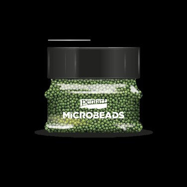 GLASS MICROBEADS GREEN 40g
