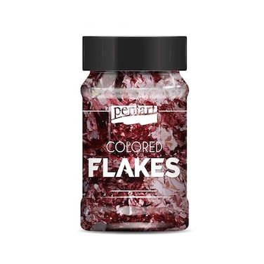 GALAXY FOIL FLAKES PINK 1G