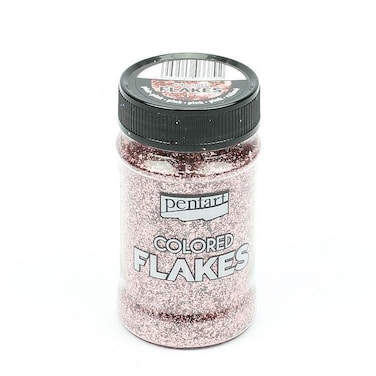 GALAXY FOIL FLAKES PINK 1G