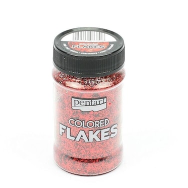 GALAXY FOIL FLAKES RED 1G