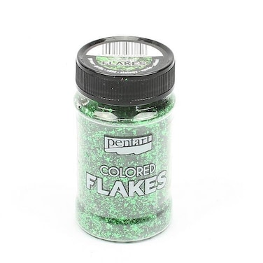 GALAXY FOIL FLAKES GREEN 1G