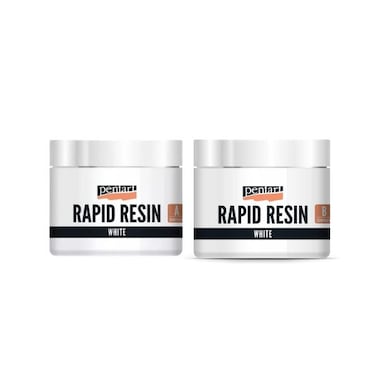 Rapid Resin 1:1 set 80ml White