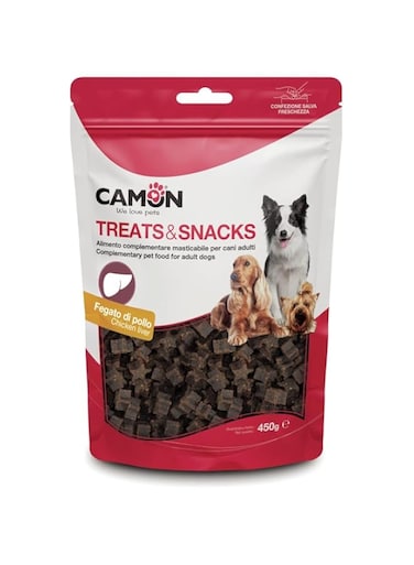 Camon Snackbox-Star with Chicken Liver Flavour- (450G)-6Pcs