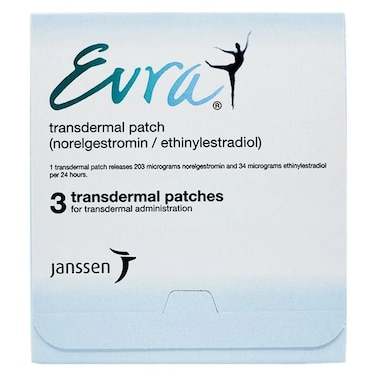 Evra Transdermal Patches, Pack of 3's