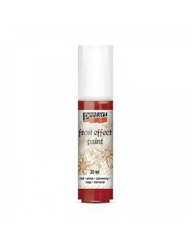 Pentart Frost Effect Paint 20 ml RED