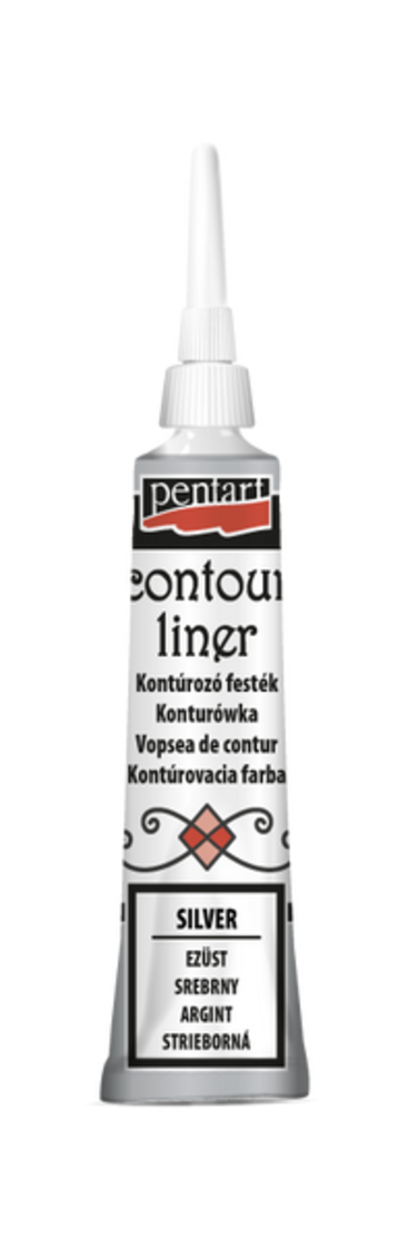 Contour liner basic SILVER 20 ml