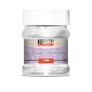 DECOUPAGE VARNISH &amp; GLUE MATTE 230ML