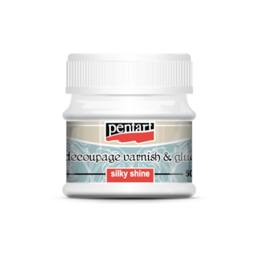 DECOUPAGE VARNISH &amp; GLUE SILKY SHINE 50ML