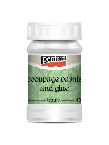 Pentart
Decoupage varnish &amp; glue for textile 100ML