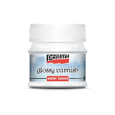 GLOSSY VARNISH WATER BASED 50ML