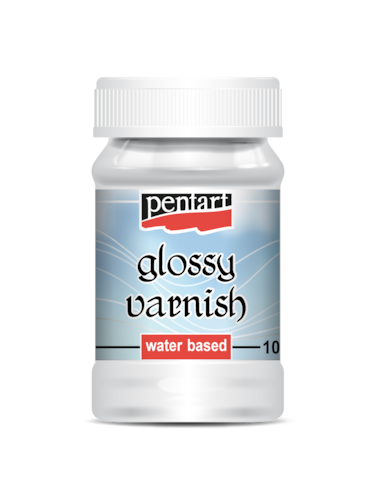 GLOSSY VARNISH WATER BASED 100ML
