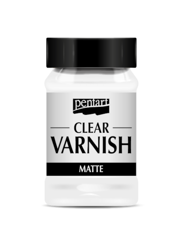 CLEAR VARNISH MATTE SOLVENT BASED 100ML