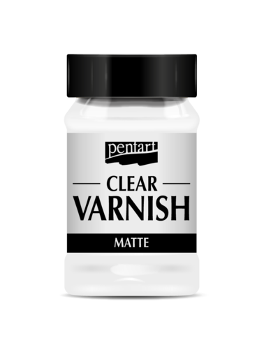 CLEAR VARNISH MATTE SOLVENT BASED 100ML