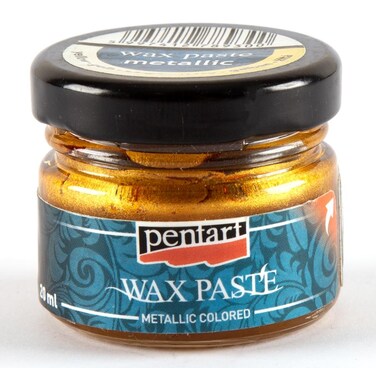 PENTART WAX PASTE METAL FIRE GOLD