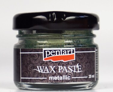 PENTART WAX PASTE METAL TURTLE GREEN