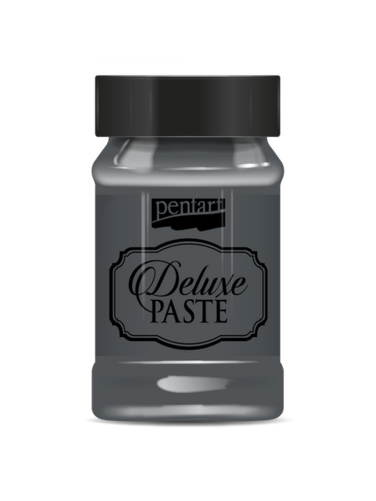 PENTART DELUXE PASTE ANTHRACITE 100ML