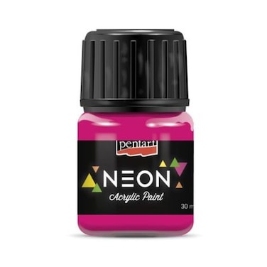 NEON ACRYLIC PAINT PINK 30ML