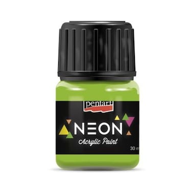 NEON ACRYLIC PAINT GREEN 30ML