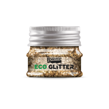 PENTART ECO GLITTER CONFETTI ROSE GOLD