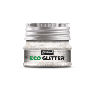PENTART ECO GLITTER EXTRA FINE SILVER